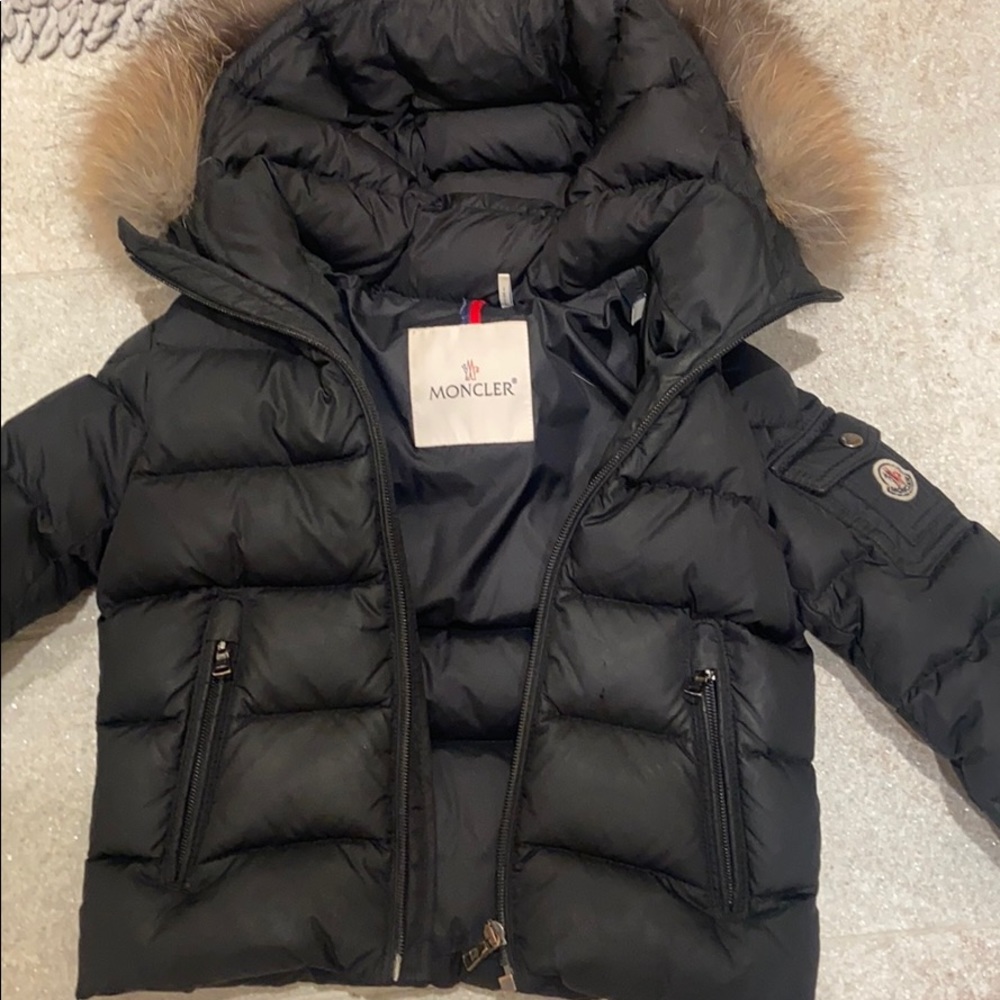 Moncler toddler puffer 3T